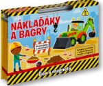 Náklaďáky bagry Box magnety