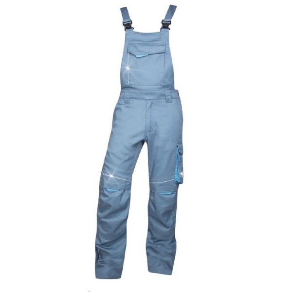 Montérkové kalhoty URBAN SUMMER s laclem 182 cm šedé 50 šedé
