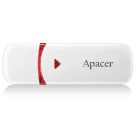 Apacer AH333 32GB bílá / USB flash disk / USB 2.0 / s krytkou (AP32GAH333W-1)