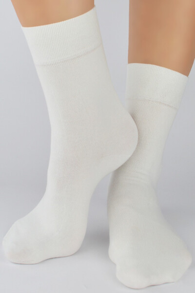 Hladké dámské ponožky SUPER SOFT SB076 ECRU 36-41