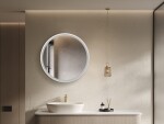 Zrcadlo se senzorem SAT Cool 60x60 cm bílá SATZCO60BI SATZCO60BI