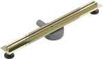 MEXEN - Flat 360 Slim podlahový žlab 60 cm otočný zlato 1541060
