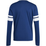 Adidas Squadra 25 dětské tričko s dlouhým rukávem tmavě modré JJ0049 116 cm