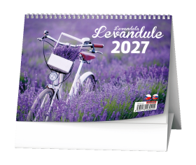 Stolní kalendář 2027 Baloušek Levandule