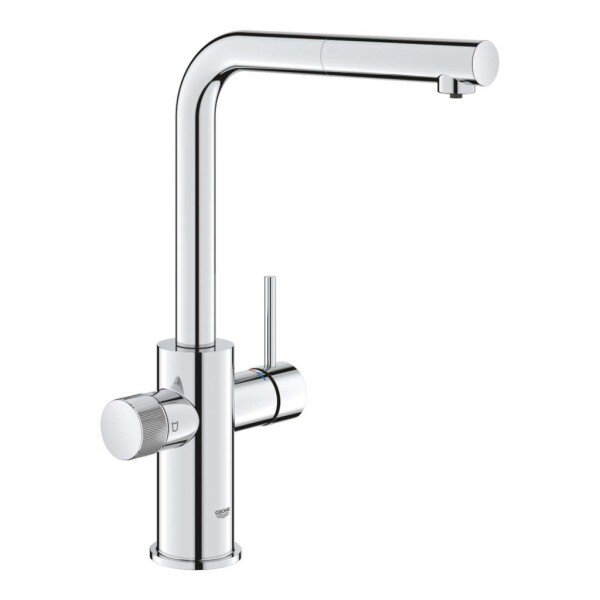 GROHE - Blue Pure Dřezová baterie Minta s filtrační funkcí a výsuvnou koncovkou, chrom 30590000