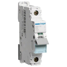 Hager NBN116 elektrický jistič 1pólový 16 A 400 V