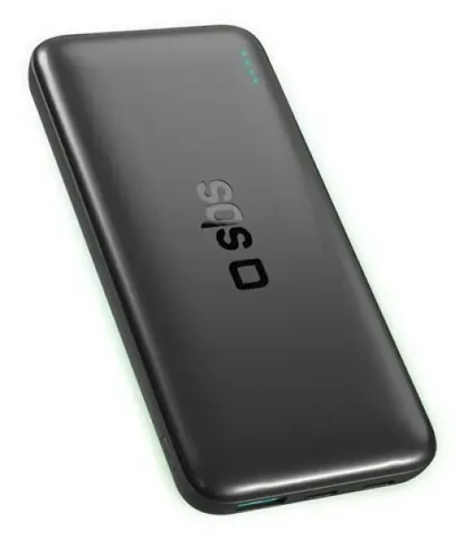 SBS Infinity Power Bank 10000 mAh černá / Powerbanka / 10 W / LiFePO4 baterie / USB-A, USB-C