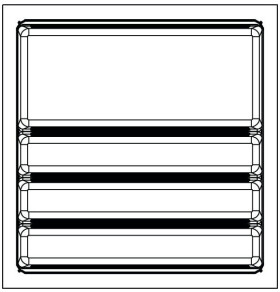 Agoform příborník do zásuvky 700 Scoop II