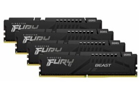 Kingston Fury Beast Black 128GB (4x32GB) DDR5 5600MHz / CL40 / DIMM / XMP (KF556C40BBK4-128)