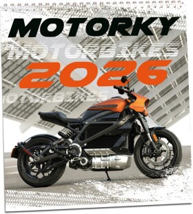 Nástěnný kalendář ARIA 2026 - Motorky
