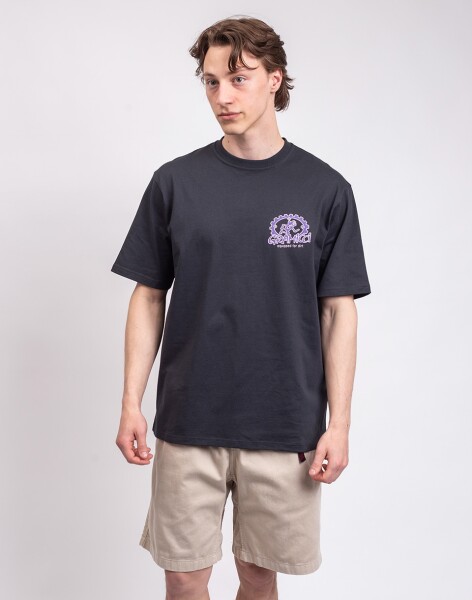 Tričko Gramicci Equipped For Dirt Tee VINTAGE BLACK