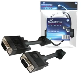 MediaRange černá / VGA kabel / VGA (D-Sub) samec/samec / 15 m / stíněný (MRCS112)