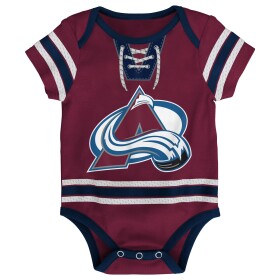 Outerstuff Dětské body Colorado Avalanche NHL Hockey Pro Creeper – Blank Velikost: 3 – 6 měsíců