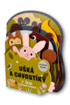 Ušká a chvostíky v lese Tvarované leporelo