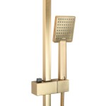 REA - Sprchový set s baterií 150mm Jack kartáčované zlato REA-P7050