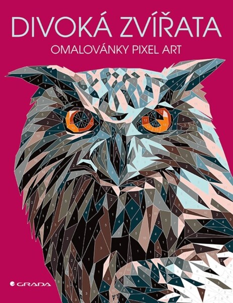 Omalovánky Pixel Art Divoká zvířata