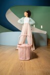 Nákupní košík Reisenthel Carrybag Frame Cord blush