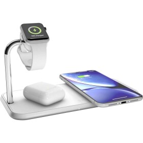 ZENS bezdrátová indukční nabíječka 2000 mA Dual qi Apple-Watch ZEDC05W Výstup Qi standard bílá