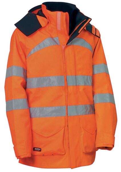 Bunda COFRA DEVON GORE-TEX Barva: Reflexní oranžová, Velikost: 62 (V037_0_01_62)