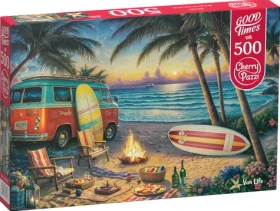 CHERRY PAZZI Puzzle Život v karavanu