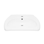 Bezbariérové umyvadlo SAT Brevis 61x53 cm SATBRE6052 SATBRE6052