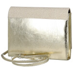 Módní dámská plesová kabelka Elvina, zlatá