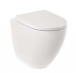 KLUDI - Resa D Stojící WC, vario odpad, Rimless, lesklá bílá 24WCB0443
