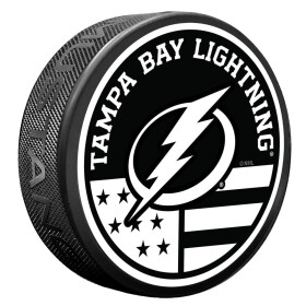 Mustang Puk Tampa Bay Lightning NHL American Flag Pat Puck