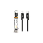 Aligator Datový kabel TUBA / 65W / USB-C/USB-C 1m černý (DAKT010)