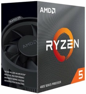 AMD RYZEN 5 4500 @ 3.6GHz / Turbo 4.1GHz / 6C12T / L2 3MB L3 8MB / AM4 / Bez VGA / 65W (100-100000644BOX)