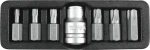 YATO YT-0416 / Sada bitů 7 ks TORX s otvorem (YT-0416)