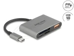 DeLock 91016 / Čtečka paměťových karet / USB-C / USB 3.2 Gen 2 / SD, microSD (91016)