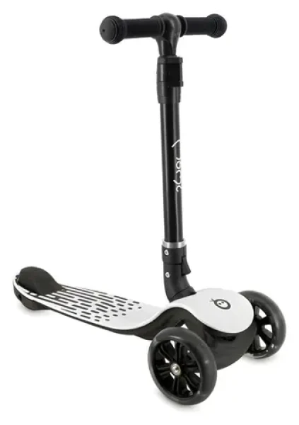 MOMI Koloběžka SAN šedá / Tříkolová balanční / LED kolečka / skládací rám / od 3 let (HULA0015)