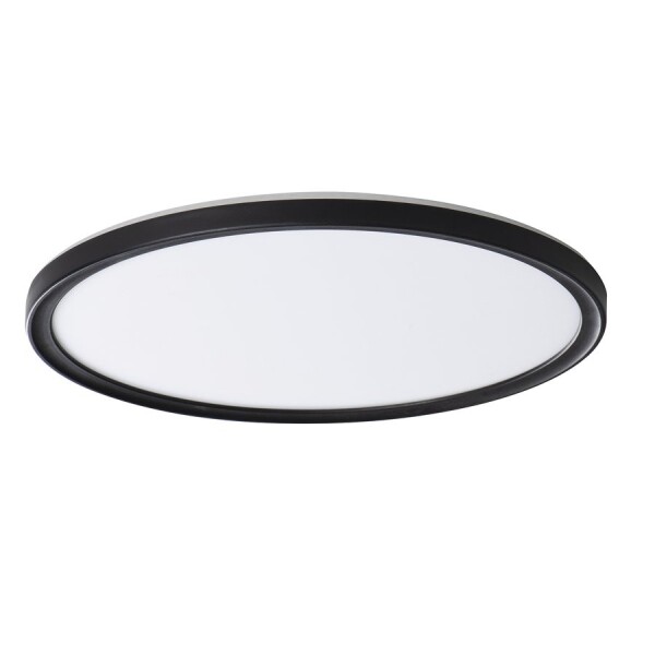 SAPHO - AZPO stropní LED svítidlo, ø 420, 22W,3000/4000/6000K, IP54, černá mat 31517