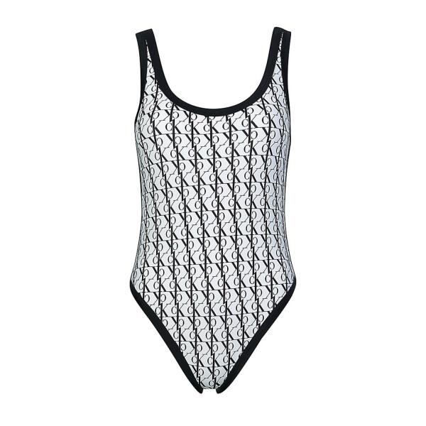 Dámské jednodílné plavky KW0KW01643-0K4 - Calvin Klein S