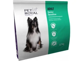 Pet Royal Adult Senior Sensitive 2.7kg / Kompletní krmivo pro starší psy a psy s citlivým zažíváním (8592641025525)