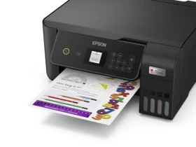 EPSON EcoTank ET-2870 černá / Inkoustová multifunkce / A4 / 33ppm / 5760x1440dpi / tisk sken. kop. / USB Wi-Fi (C11CJ66421)
