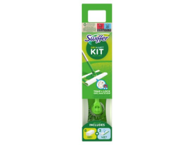 Swiffer Dry Startovací Sada: 1 mop, 8 prachovek a 3 vlhčené ubrousky