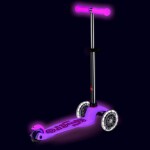 Koloběžka Mini Micro Deluxe Glow LED pink