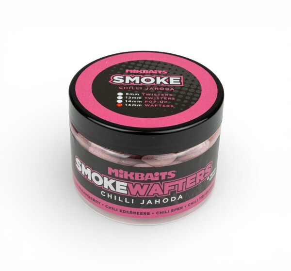 Mikbaits Boilies Smoke Wafters 14mm 150ml - Chilli Jahoda,Mikbaits Boilies Smoke Wafters 14mm 150ml - Chilli Jahoda