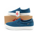 Lee Cooper pánské tenisky módní pohodlné slip-on denim Slip on 42