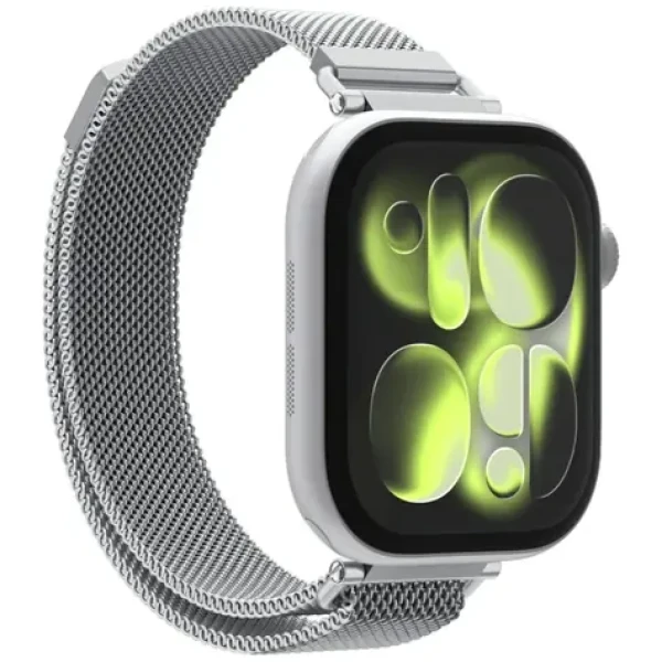 Spigen Metal Band řemínek pro Apple Watch 42mm/41mm/40mm stříbrná (AMP10498)