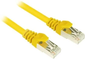 Sharkoon Cat.6 SFTP žlutá / Patch kabel / RJ45 / 0,25 m (4044951014750)