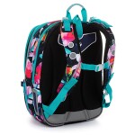 Školní batoh s vážkami a květy Topgal MIRA 20007 G