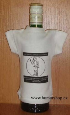 Divja.cz Tričko na flašku ministerstvo zdravotnictví...