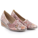 Dámská otevřená obuv na platformě pestrobarevná Potocki SZ12306 38