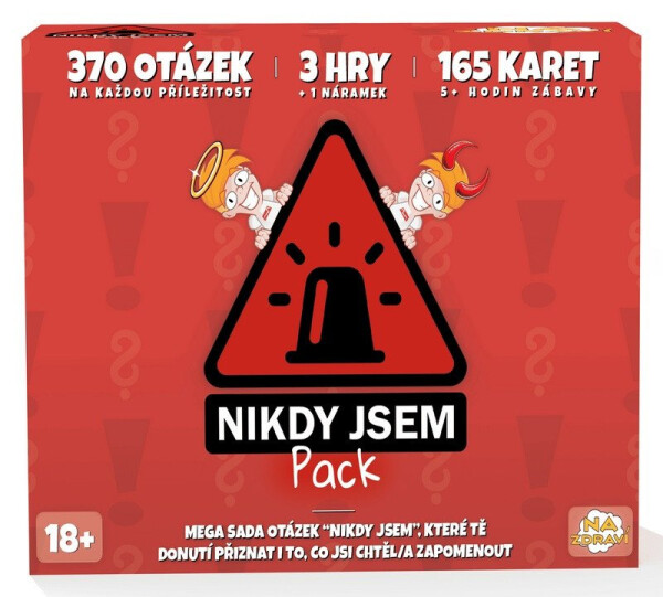 Nikdy Jsem PACK - Karetní párty set
