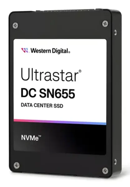 WD Ultrastar DC SN655 3.84TB / SSD / NVMe / U.3 / enterprise / pro datová centra (0TS2461)