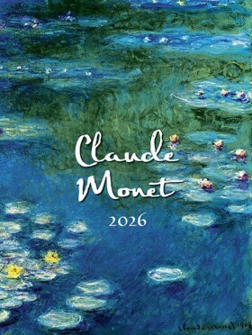 Kalendář 2026 Claude Monet, nástěnný, 42 x 56 cm