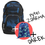 Školní batoh coocazoo MATE, Electric Ice, certifikát AGR